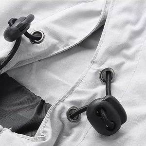 เสื้อแจ็คเก็ตกันลมสำหรับผู้ชายคุณภาพดีที่สุด บริการ OEM กันน้ำ เป็นมิตรกับสิ่งแวดล้อม ผลิตจากผ้าไนลอนแคนวาส ดีไซน์โดดเด่น - Product Image 3