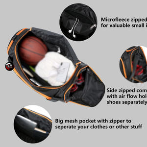 Bolsa de Lona Impermeable Ligera, Bolsa de Viaje Multiusos de Gran Capacidad, Bolsa de Deporte para Gimnasio, Fin de Semana - Product Image 2