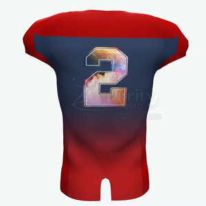 เสื้อเจอร์ซีย์อเมริกันฟุตบอลสไตล์ใหม่เสื้อกีฬาอเมริกันฟุตบอลใส่สบาย - Product Image 4