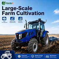 Tractor Agrícola de 60HP 4WD con Cabina Climatizada - Rendimiento Confiable para Agricultura a Gran Escala