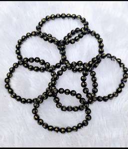 Bracelet en onyx noir écologique, bijoux en cristal pour la guérison énergétique, la protection spirituelle et le bien-être au meilleur prix - Product Image 2