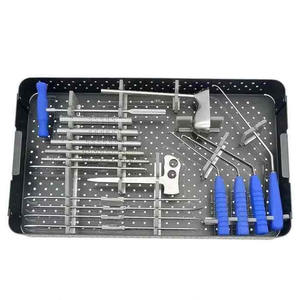 Juego de Instrumentos Quirúrgicos para Cirugía de Columna Vertebral UBE, Manual, Reutilizable, Unilateral, Biportal, Endoscópico, Ortopédico, de Acero Inoxidable - Product Image 6