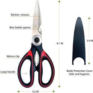 Restaurant Kitchen <b>Shears</b> Set Stainless Steel Heavy Duty Culinary Scissors Professional Food Cutting <b>Tools</b> - Product Image 2
