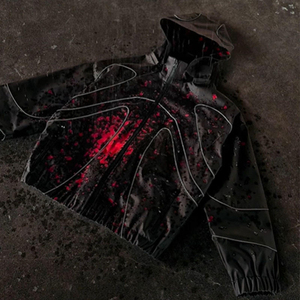 Conjunto de Dos Piezas de Chándal de Nylon Personalizado Directo de Fábrica: Sudadera Cortavientos y Jogger - Estilo Urbano Casual de Moda - Venta al por Mayor - Product Image 3