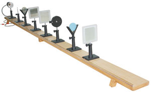 Banco Óptico de Precisión con Base de Madera Resistente para un Soporte de Montaje Seguro y una Alineación Adecuada de Ópticas - Product Image 5