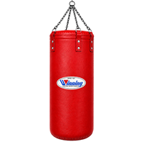 Saco de Boxeo Personalizado de Cuero PU, Color Personalizado, Resistente, Ajustable, Rotación de 360 Grados, Saco de Entrenamiento de MMA y Kickboxing con Gancho