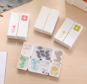 Weekly Pill Organizer Case with <b>7</b> Compartments for Daily Medication Storage - Product Image 2