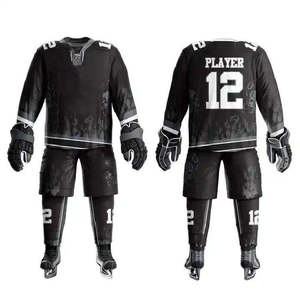 Uniforme de Hockey sobre Hielo 2026, Uniformes de Hockey sobre Hielo de Primera Calidad con Personalización, Precio Razonable, Diseño de Logotipo Personalizado, Servicio OEM - Product Image 1