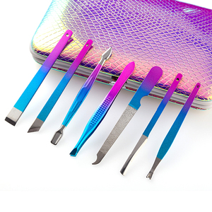 Juego de Cortaúñas Profesional 4 en 1 de Alta Calidad, Ligero, Reutilizable, de Acero Inoxidable, Kit de Manicura y Pedicura con Estuche de PU - Product Image 6