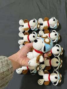 Lindo Peluche de Animal Tejido a Crochet, Hecho a Mano con Hilo de Algodón, Regalo para Cumpleaños, Baby Shower y Colecciones Festivas, Vietnam - Product Image 4