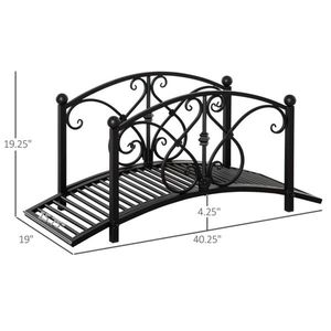 Ornamento de Jardín, Elegante Puente para Decoración de Exteriores - Product Image 3