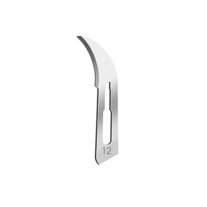 Lames de scalpel pour couteau, lames de scalpel en acier à haute teneur en carbone, lames Dermablade, emballées individuellement, stériles, avec manche de scalpel réglable - Product Image 6