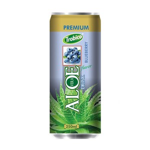 Trobico - Puré de Jugo de Aloe Vera y Granada Recién Exprimido Sin Azúcar, 250 ml, de Granjas Vietnamitas, Enlatado con Sabor a Frutas y Verduras - Product Image 3