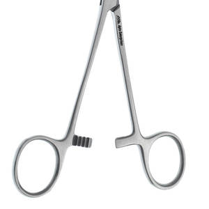 Forceps de traction chirurgicale incurvés pour goitre thyroïdien et amygdales, qualité chirurgicale, 8 pouces, sans rouille, instrument manuel en acier inoxydable - Product Image 3