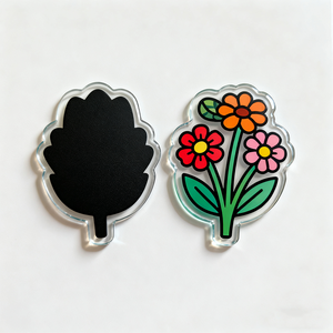 Imán de nevera de acrílico personalizado OEM, pegatina magnética de dibujos animados bonitos 3D para decorar letrero Simple - Product Image 6