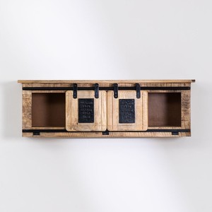 Vandana Flux Cresta mango wood wall <b>shelf</b> - Product Image 4