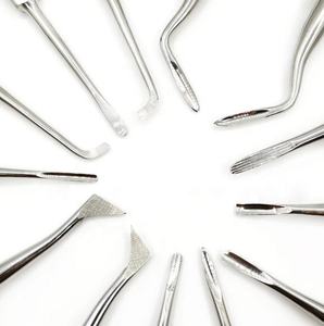 Dental Luxating Lift <b>Elevator</b> Teeth 10 Pieces Set Stainless Steel Coupland Crossbar Cryer Straight Manual by Blush surgical - Product Image 3