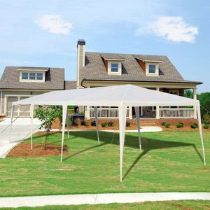 10 X 30 Feet Wedding & Party Gazebo <b>Canopy</b> <b>Tent</b> with Connection Stakes and Wind Ropes - Product Image 3