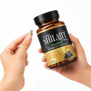 Cápsulas de Shilajit del Himalaya y Ashwagandha de Marca Privada OEM |   Suplemento Herbal Estilo KSM para Adultos, Apoyo Energético y Antioxidante | - Product Image 1
