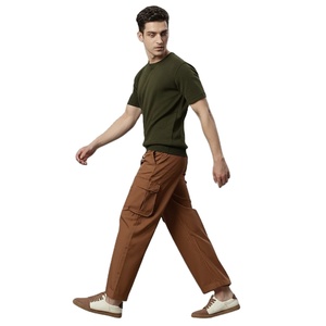 Stock de calidad premium Color sólido Cargo Chino pantalones de moda de diseño personalizado con estilo Casual cómodo Stock Cargo Chino Pantalones - Product Image 4