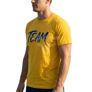 High Quality 100% Cotton Solid <b>Canvas</b> O-Neck Men's T-Shirts Custom Printing Bulk Plain <b>Blank</b> Printed Logo Quick Dry Breathable - Product Image 2
