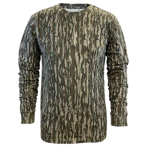 Men Winter Camouflage Long Sleeve Hunting <b>Shirt</b> Moisture Wicking 100% Polyester Full Sleeve Outdoor Wear - Product Image 1