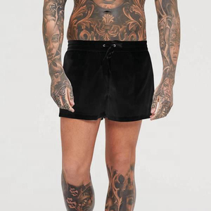Shorts de course pour hommes grande taille personnalisés, respirants, avec taille élastique et cordon de serrage, shorts de sport décontractés pour l'été - Product Image 5