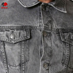 Chaqueta Vaquera Personalizada de Primera Calidad Ryan Pro Gear para Hombre, Cierre de Botones, Acolchada, de Secado Rápido, Corte Regular - Product Image 3