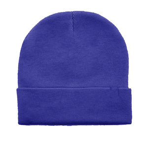 Eazwears Modern Beanie Cap Unisex Fine Knit <b>Winter</b> Skull <b>Hat</b> 3D Embroidery Fold Cuff Casual Street Headwear Wholesale Export - Product Image 5