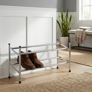 Organizador de Zapatos de Metal, Diseño Moderno, Venta OEM de MIT Housewares, Mueble para Zapatos para Sala de Estar, Compatible con iPhone 15 Pro Max - Product Image 1