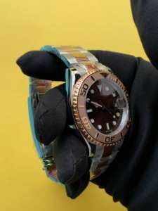 BOJ Plain R.O.L.E.X.68 Top Seller Two Tone Stainless Steel <b>Mechanical</b> Automatic Analog Wrist <b>Watch</b> For Men At Low Price Hot Sale - Product Image 2