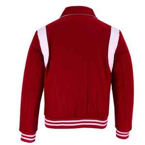 Pakistan Made Top Quality Fleece Versity <b>Jacket</b> for Men Wholesale Price Custom Made <b>Cheap</b> Fleece Versity <b>Jacket</b> - Product Image 6