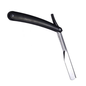 Navaja de barbero profesional de acero inoxidable, herramienta de afeitado recta, navaja de barbero profesional de filo recto - Product Image 6