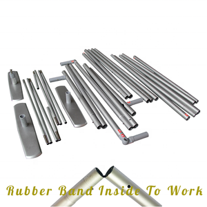 Tùy chỉnh thiết kế 20x20 hiện đại di động triển lãm thương mại thiết bị Modular khung nhôm căng thẳng vải quảng cáo gian hàng cho - Product Image 5