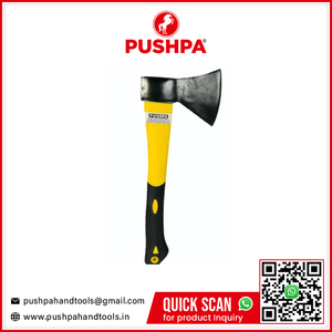 ขวานงานหนักพร้อมด้ามไฟเบอร์แข็งแรงสำหรับตัดไม้และใช้งานกลางแจ้ง - Product Image 2