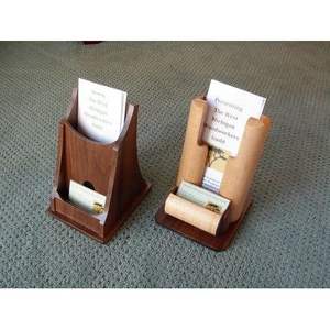 Élégant support à livres en bois pour bibliothèque à domicile, pour bibliothèques et étagères - Product Image 2