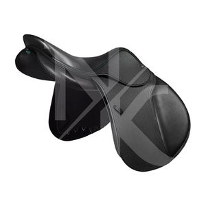 Silla de montar profesional de cuero vacuno de primera calidad para competición y entrenamiento ecuestre, productos de carreras de caballos ingleses de la India. - Product Image 6