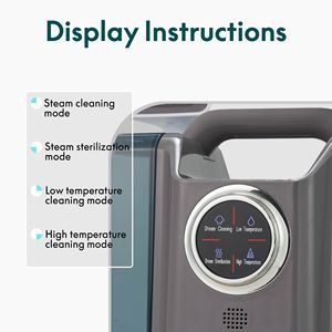 Limpiador a Vapor Portátil para Alfombras y Tapicería, Limpiador de Manchas Eficaz para Mascotas y Quitamanchas - Product Image 5