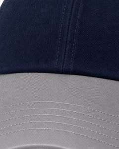 Manufacturer Navy Blue And Light Grey Two Tone Baseball <b>Cap</b> Adjustable Unisex Cotton Casual Sports Outdoor Fashion <b>Hat</b> <b>Cap</b> - Product Image 6