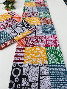 Nigeria Custom African Wax Print Cotton Fabric for Shirts Bags Clothing Crafts and Fashion with OEM Service by Hitjem Export - Product Image 4