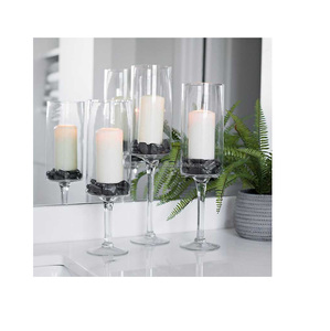 Linterna de cristal con diseño de Material transparente para el hogar, lámpara de vela de tamaño personalizado con diseño de tema auténtico, ideal para uso en exteriores, las 10 mejores ventas - Product Image 3