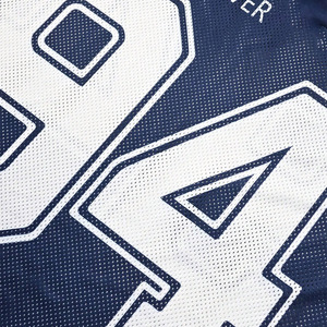 Maillot de football américain pour femme, haut court en maille, personnalisé, respirant, streetwear, sexy, coupe ample, t-shirt de sport, tenue d'entraînement OEM/ODM - Product Image 4