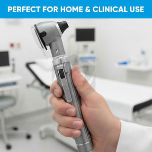 Mini otoscope à fibre optique, auroscope, endoscope ORL à fibre optique, pour examen diagnostique, otoscope médical professionnel pour médecins généralistes - Product Image 5