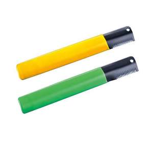 Herramienta para Quitar Pelo de Perro de Alta Calidad en Oferta, Cuchilla de Acero Inoxidable con Mango de Plástico - Product Image 1