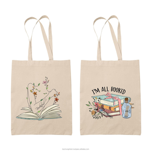 Customized Recyclable <b>Drawstring</b> Rope Eco-Friendly Canvas Tote <b>Bags</b> Zipper Closure Logo Printing Gift Promotion Shopping <b>Bags</b> - Product Image 5