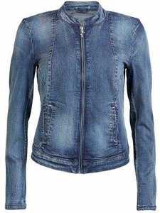 Vestes en jean tricotées de haute qualité pour femmes, vêtements d'extérieur décontractés pour l'hiver, logo/couleur personnalisés, respirantes, écologiques, séchage rapide, 100% coton - Product Image 2