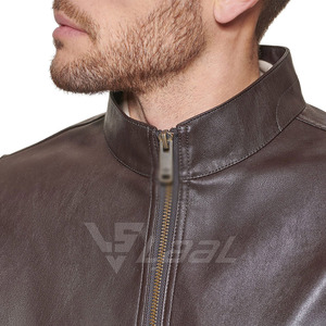 Breathable Winter Warm <b>Men</b> <b>Leather</b> <b>Jacket</b> Casual Wear <b>Men</b> <b>Leather</b> Winter <b>Jacket</b> In Reasonable Price - Product Image 6