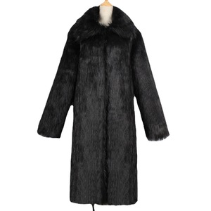 Abrigo de Felpa Otoño-Invierno para Hombre, Talla M-4XL, Abrigo de Piel Sintética Cálido de Longitud Media - Product Image 1