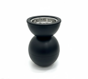 Porte-encens moderne haut de gamme pour intérieurs sophistiqués, brûleur de Bakhoor Midnight, parfums aromatiques, fraîcheur et bonnes vibrations - Product Image 1