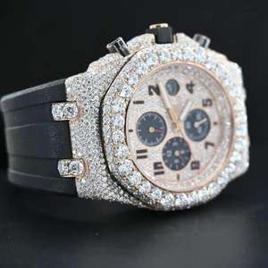 Top Quality Fashionable Diamond <b>Watch</b> for Women with Trendy Design and Durable Strap for Everyday Fashion Available for Sale - Product Image 2